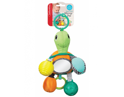 Infantino Závěsná Želva se zrcátkem a míčky