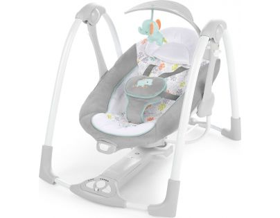Ingenuity Houpačka vibrující s melodií Wimberly™ 2 v 1 do 9 kg