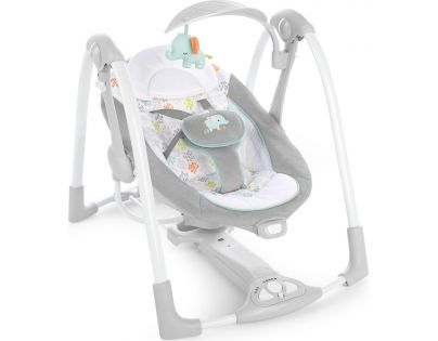 Ingenuity Houpačka vibrující s melodií Wimberly™ 2 v 1 do 9 kg