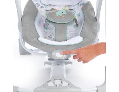 Ingenuity Houpačka vibrující s melodií Wimberly™ 2 v 1 do 9 kg