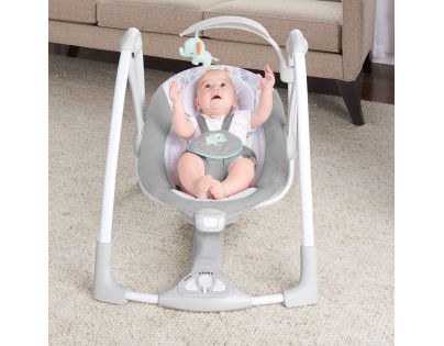 Ingenuity Houpačka vibrující s melodií Wimberly™ 2 v 1 do 9 kg