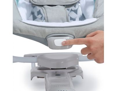 Ingenuity Houpačka vibrující s melodií Raylan 2 v 1 do 9 kg