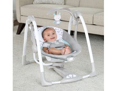 Ingenuity Houpačka vibrující s melodií Raylan 2 v 1 do 9 kg
