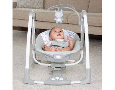 Ingenuity Houpačka vibrující s melodií Raylan 2 v 1 do 9 kg