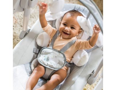 Ingenuity Houpačka s melodií Cuddle Lamb do 9 kg
