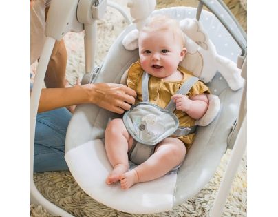 Ingenuity Houpačka s melodií Cuddle Lamb do 9 kg