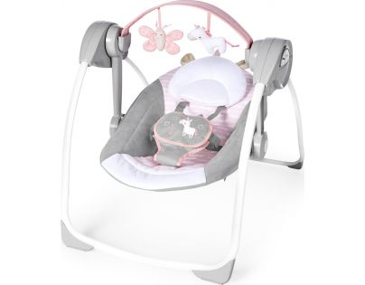 Ingenuity Houpačka s melodií Flora the Unicorn™ do 9 kg