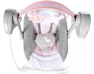 Ingenuity Houpačka s melodií Flora the Unicorn™ do 9 kg