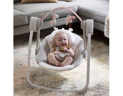Ingenuity Houpačka s melodií Flora the Unicorn™ do 9 kg