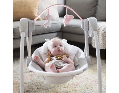 Ingenuity Houpačka s melodií Flora the Unicorn™ do 9 kg