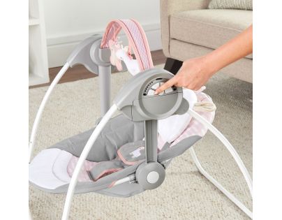 Ingenuity Houpačka s melodií Flora the Unicorn™ do 9 kg