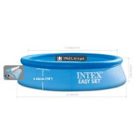 Intex 28108 Bazénový set s fitrací 2,44 m x 61 cm 4