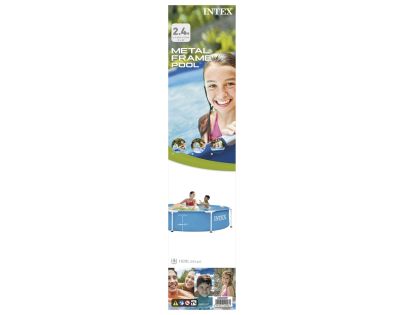 Intex 28205 Metal Frame Bazén 244 cm x 51 cm - Poškozený obal