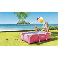 Intex 28266NP Bazén Pink Rectangular Frame 220x150x60 cm - Poškozený obal 5