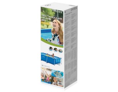 Intex 28271 Bazén obdélníkový s konstrukcí 260 x 160 x 65 cm - Poškozený obal