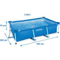 Intex 28272 Bazén obdélníkový s konstrukcí 300 x 200 x 75 cm - Poškozený obal 2