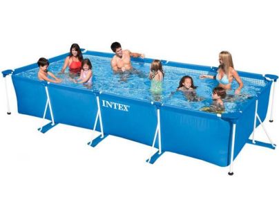 Intex 28273 Bazén obdélníkový s konstrukcí 450 x 220 x 84 cm - Poškozený obal