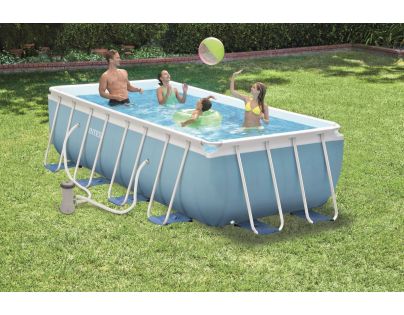 Intex 28316 Bazén obdelníkový Prism Frame s příslušenstvím 400 x 200 x 100 cm