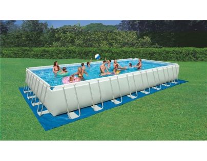 Intex 28372GN Obdélníkový bazén Ultra Frame Pool 975x488x132 cm