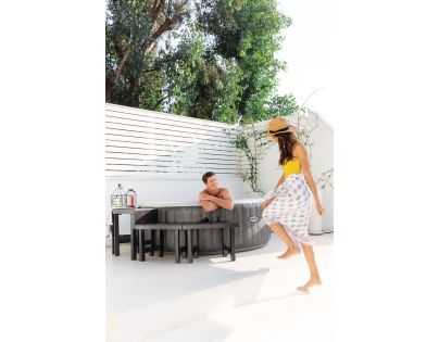 Intex 28440NP Vířivka PureSpa™ Greywood Bubble Deluxe pro 4 osoby