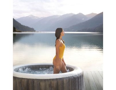 Intex 28440NP Vířivka PureSpa™ Greywood Bubble Deluxe pro 4 osoby