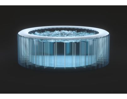 Intex 28440NP Vířivka PureSpa™ Greywood Bubble Deluxe pro 4 osoby