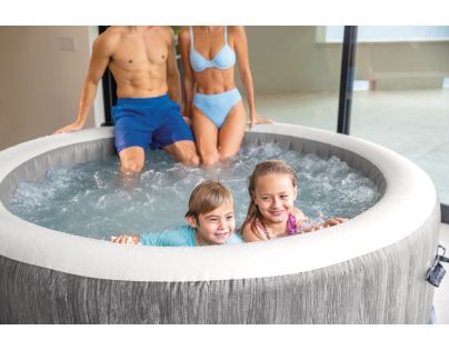 Intex 28442NP Vířivka PureSpa™ Greywood Bubble Deluxe pro 6 osob