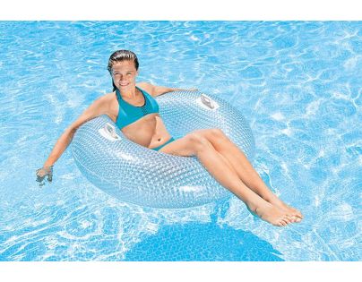 Intex 58202 Třpytivý kruh velký s držadly 114cm