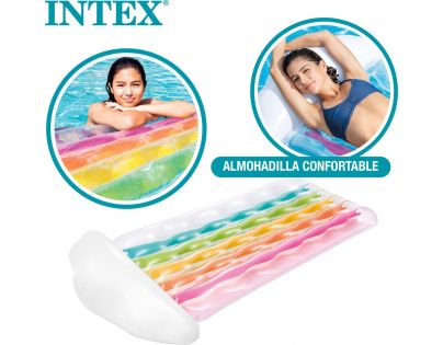 Intex 56804EUINT Matrace nafukovací duha 180 cm