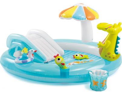 Intex 57129 Nafukovací hrací centrum Krokodýl 203x173cm