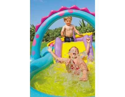 Intex 57135 Hrací centrum Dinosaurus 333x229 cm - Poškozený obal