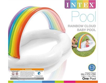 Intex 57141NP Bazének dětský Duha - Poškozený obal