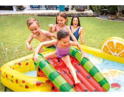 Intex 57158NP Centrum hrací ovoce 244 x 191 x 91 cm