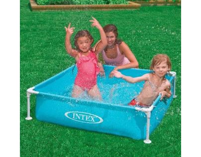 Intex 57173 Bazén s rámem mini 122x22cm - Poškozený obal