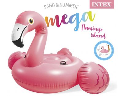 Intex 57288EU Nafukovací ostrov Plameňák 203 x 196 x 124 cm