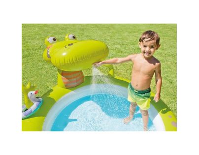 Intex 57431 Bazének krokodýl s vodopádem