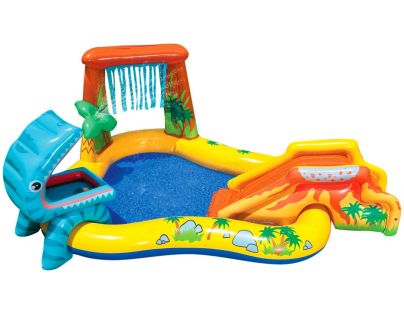 Intex 57444 Bazénové hrací centrum Dinosaurus 249 x 191 x 109 cm - Poškozený obal