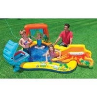 Intex 57444 Bazénové hrací centrum Dinosaurus 249 x 191 x 109 cm - Poškozený obal 2