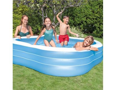 Intex 57495 bazén rodinný čtverec 229 x 229 x 56 cm