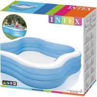 Intex 57495 bazén rodinný čtverec 229 x 229 x 56 cm 3
