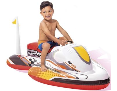 Intex 57520 Vodní vozidlo skútr červený  117 cm - Poškozený obal