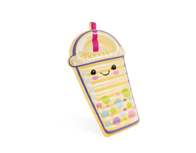 Intex 58738 Nafukovací lehátko ve tvaru bubble tea Boba Buddy