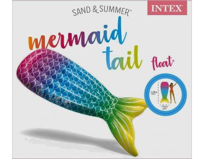 Intex 58788 Matrace nafukovací mořská víla 178 cm