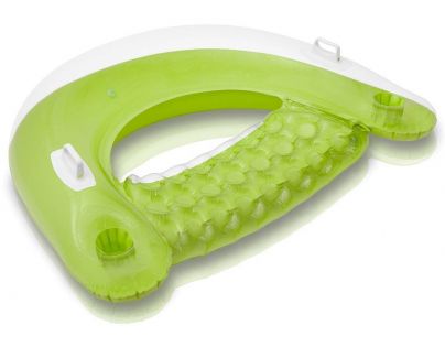 Intex 58859 Nafukovací sedátko s držadly 152cm zelená