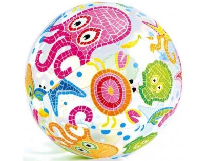 Intex 59040 Nafukovací míč barevný 51cm Chobotnice