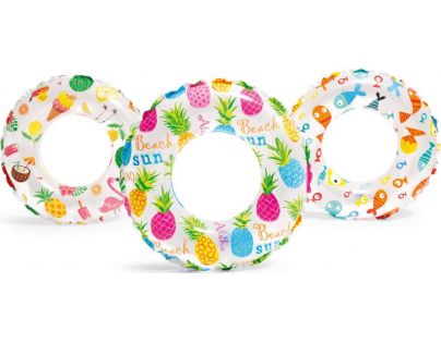 Intex 59241 Plovací kruh 61 cm Ananas