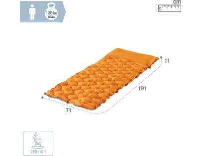 Intex 64098 Kempinková matrace 71 x 191 x 11 cm - Poškozený obal