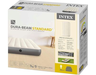 Intex 64101 Nafukovací postel 191 x 99 x 25 cm - Standadt Twin - Poškozený obal