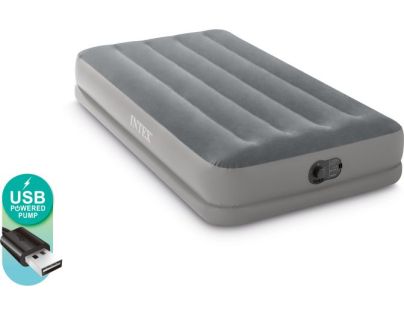 Intex 64112 Nafukovací postel 99 x 191x 30 cm Dura-Beam Twin Prestige - Poškozený obal