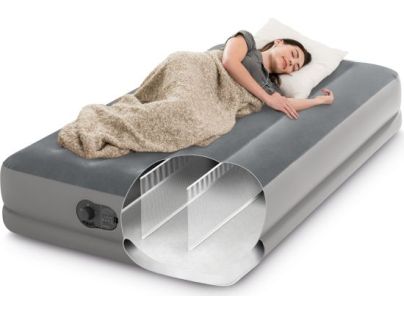 Intex 64112 Nafukovací postel 99 x 191x 30 cm Dura-Beam Twin Prestige - Poškozený obal